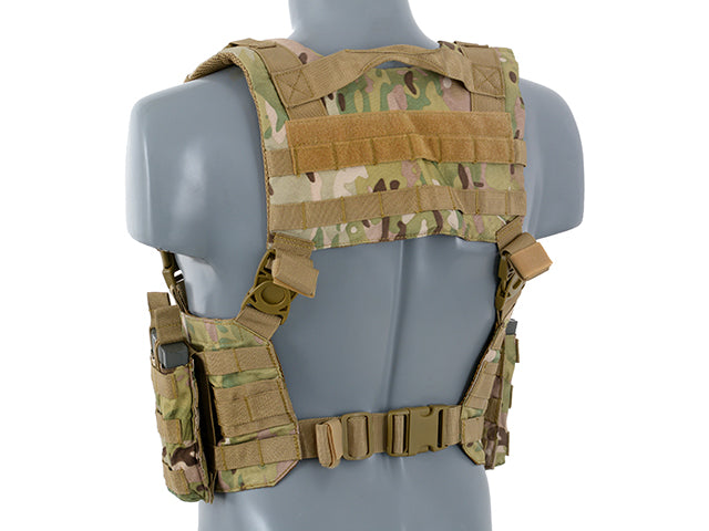 Chest Rig Split Front Chest Harness - Multicamo [8FIELDS] 3