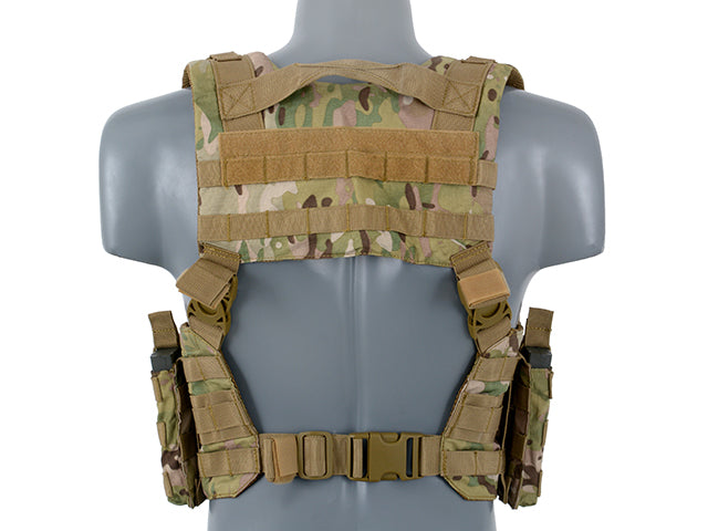 Chest Rig Split Front Chest Harness - Multicamo [8FIELDS] 4