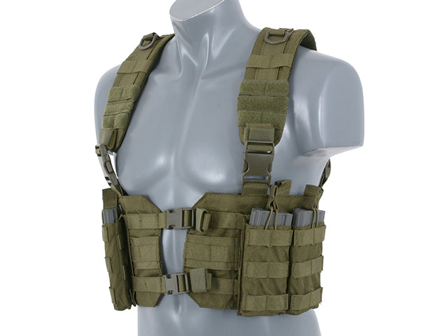 Chest Rig Split Front Chest Harness - Oliv [8FIELDS] 2