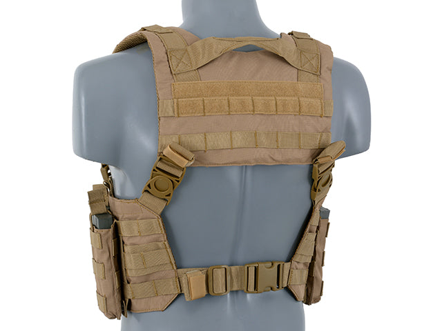Chest Rig Split Front Chest Harness - Coyote [8FIELDS] 3