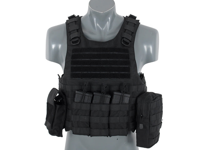 Leichter AAV FSBE Plate Carrier V2 Schwarz