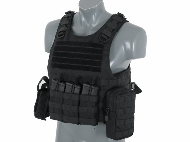 Leichter AAV FSBE Plate Carrier V2 Schwarz