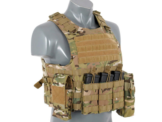 Plate-Carrier-Zubehör Lightweight AAV FSBE Assault Vest System V2 - Multicamo [8FIELDS] 3