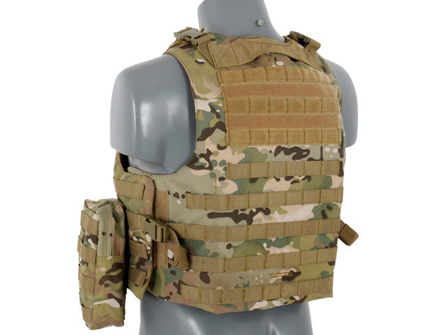 Plate-Carrier-Zubehör Lightweight AAV FSBE Assault Vest System V2 - Multicamo [8FIELDS] 5