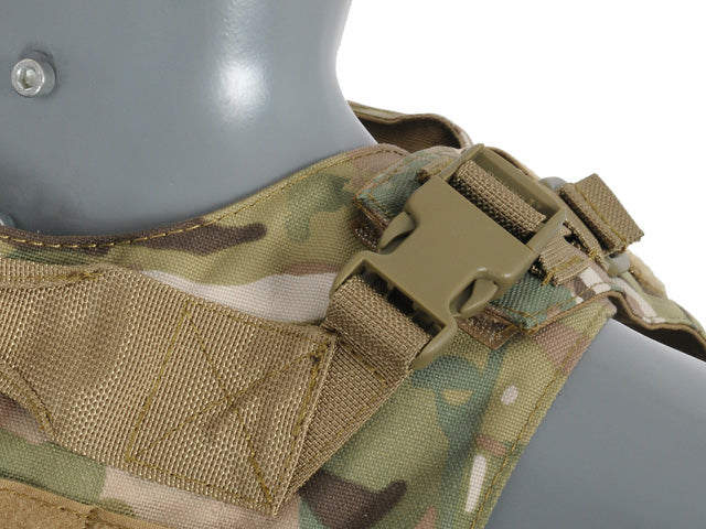 Plate-Carrier-Zubehör Lightweight AAV FSBE Assault Vest System V2 - Multicamo [8FIELDS] 7