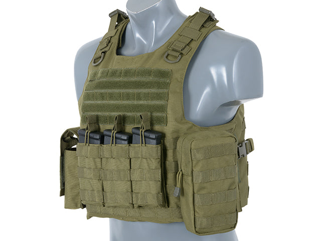 Plate-Carrier-Zubehör Lightweight AAV FSBE Assault Vest System V2 - Oliv [8FIELDS] 3