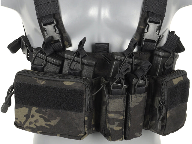 Buckle Up Recce/Sniper Chest Rig - Multicam Schwarz [8FIELDS PREMIUM] 3