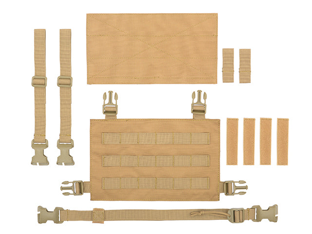 Buckle Up Chest/Drop Leg Panel - Coyote [8FIELDS] 1