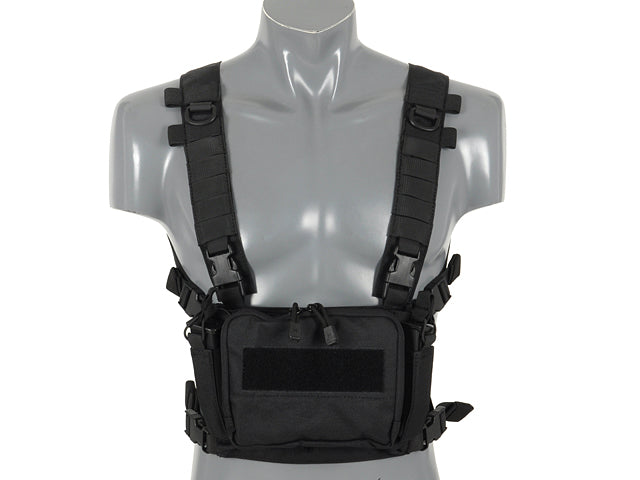 Kompakt Multi-Mission Chest Rig - Schwarz [8FIELDS] 1