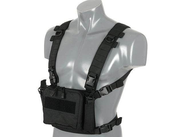 Kompakt Multi-Mission Chest Rig - Schwarz [8FIELDS] 2