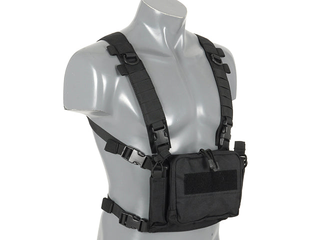 Kompakt Multi-Mission Chest Rig - Schwarz [8FIELDS] 3