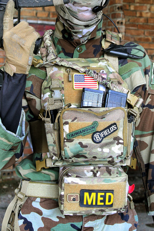 Kompakt Multi-Mission Chest Rig - Multicamo [8FIELDS] 9