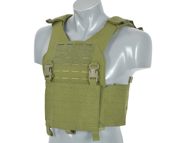 Buckle-Up Laser-Cut Plate Carrier - Oliv Cordura [8FIELDS PREMIUM] 3