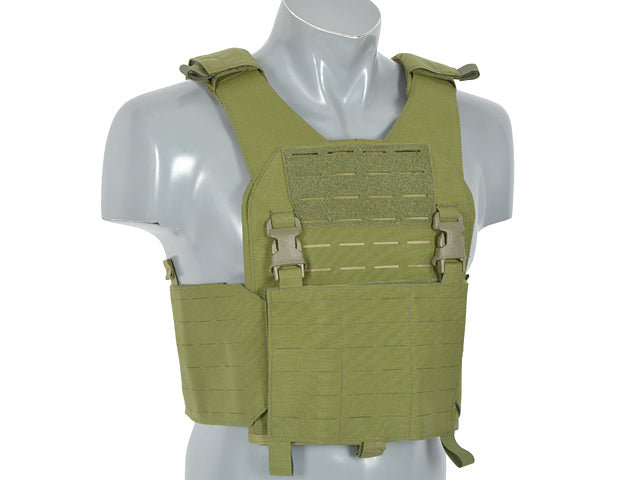 Buckle-Up Laser-Cut Plate Carrier - Oliv Cordura [8FIELDS PREMIUM] 4