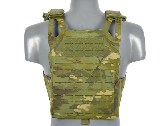 Laser-Cut “Buckle Up" Operator Plate Carrier mit AR15/AK Magazintasche — MT [8Fields] 4