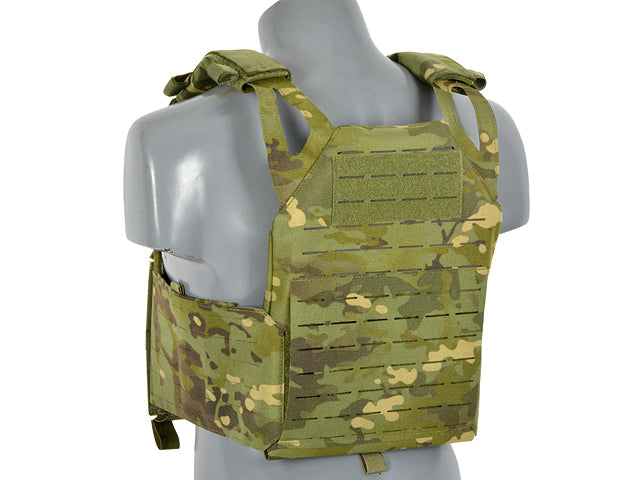 Laser-Cut “Buckle Up" Operator Plate Carrier mit AR15/AK Magazintasche — MT [8Fields] 5