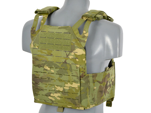 Laser-Cut “Buckle Up" Operator Plate Carrier mit AR15/AK Magazintasche — MT [8Fields] 6