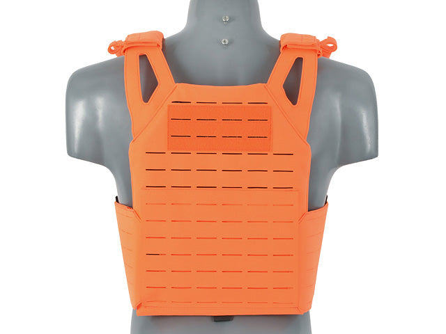 Jump Plate Carrier Buckle Up Laser-Cut Dummy Sapi Plates - Orange [8FIELDS] 4