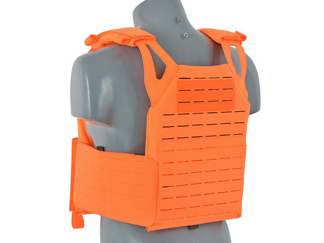 Jump Plate Carrier Buckle Up Laser-Cut Dummy Sapi Plates - Orange [8FIELDS] 5