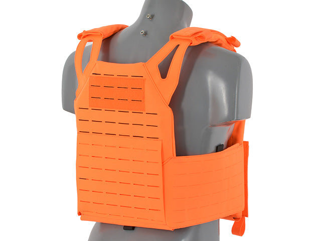 Jump Plate Carrier Buckle Up Laser-Cut Dummy Sapi Plates - Orange [8FIELDS] 6