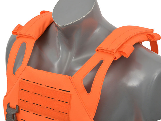 Jump Plate Carrier Buckle Up Laser-Cut Dummy Sapi Plates - Orange [8FIELDS] 7