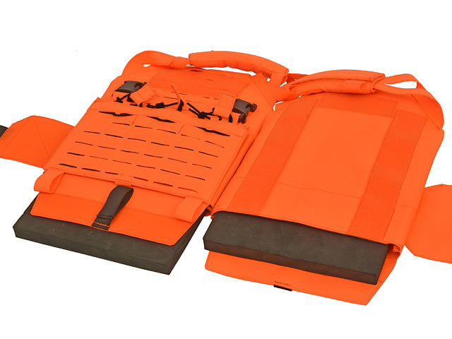 Jump Plate Carrier Buckle Up Laser-Cut Dummy Sapi Plates - Orange [8FIELDS] 9