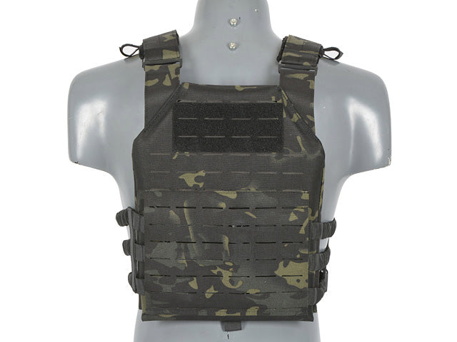 Laser-Cut “Buckle Up" Assault Plate Carrier mit AR15/AK Magazintasche — MB [8Fields] 4