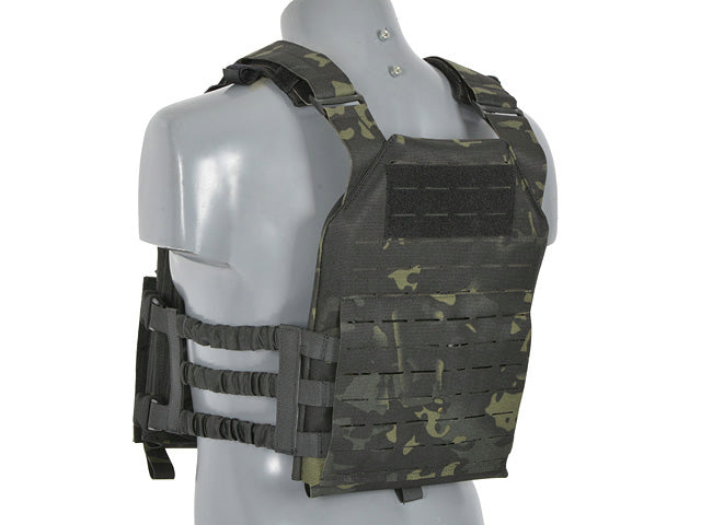 Laser-Cut “Buckle Up" Assault Plate Carrier mit AR15/AK Magazintasche — MB [8Fields] 5