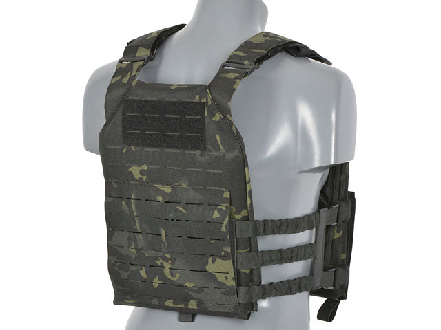 Laser-Cut “Buckle Up" Assault Plate Carrier mit AR15/AK Magazintasche — MB [8Fields] 6