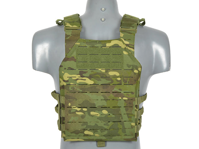Laser-Cut “Buckle Up" Assault Plate Carrier mit AR15/AK Magazintasche — MT [8Fields] 4