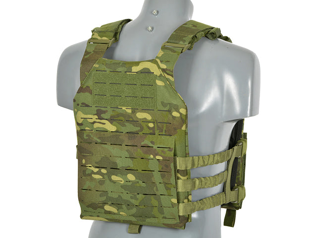 Laser-Cut “Buckle Up" Assault Plate Carrier mit AR15/AK Magazintasche — MT [8Fields] 6