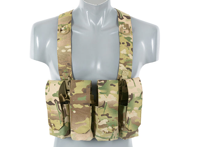 Chest Rig Laser-Cut with AR/AK Pouches - Multicamo [8Fields] 1