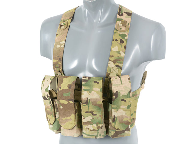 Chest Rig Laser-Cut with AR/AK Pouches - Multicamo [8Fields] 2