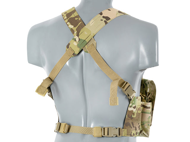 Chest Rig Laser-Cut with AR/AK Pouches - Multicamo [8Fields] 4