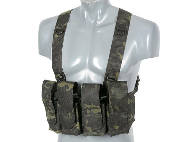Chest Rig Laser-Cut with AR/AK Pouches - MB [8Fields] 2