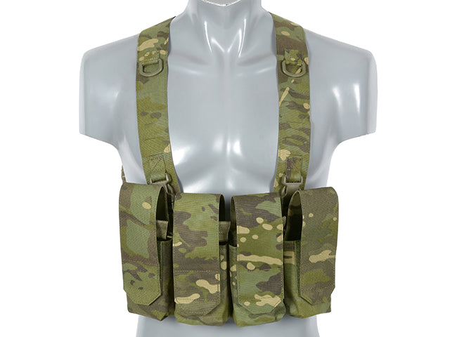 Chest Rig Laser-Cut with AR/AK Pouches - MT [8Fields] 1