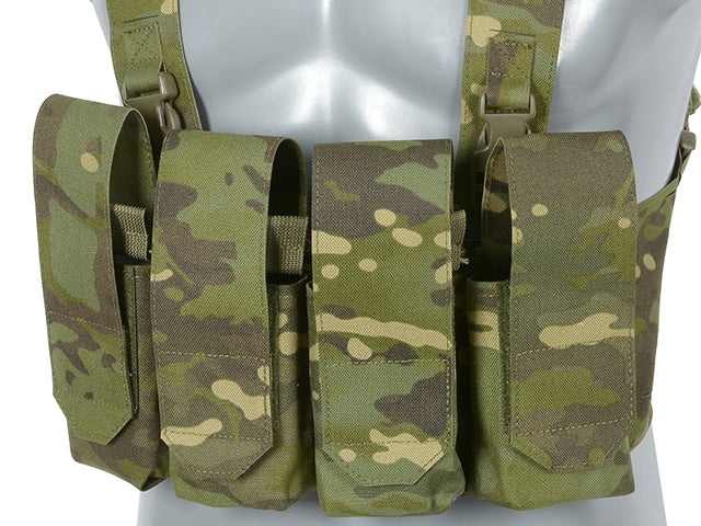 Chest Rig Laser-Cut with AR/AK Pouches - MT [8Fields] 5