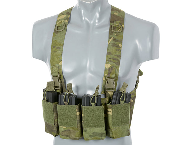 Chest Rig Laser-Cut with AR/AK Pouches - MT [8Fields] 7