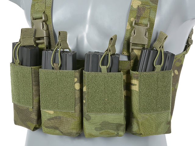 Chest Rig Laser-Cut with AR/AK Pouches - MT [8Fields] 8
