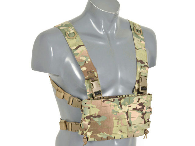 Chest Rig Kompakt MOLLE Laser-Cut - Multicamo [8FIELDS] 4