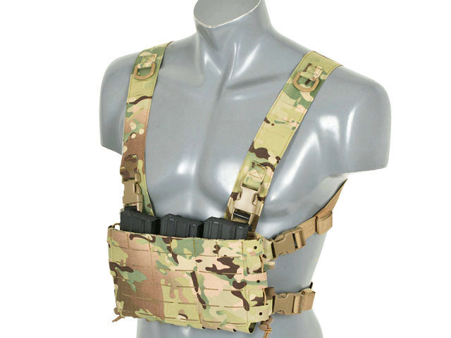 Chest Rig Kompakt MOLLE Laser-Cut - Multicamo [8FIELDS] 7