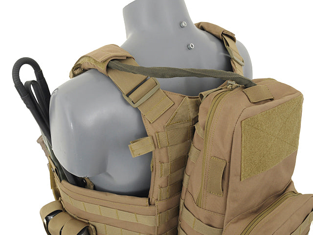 3L Water Hydration Carrier MOLLE w/Straps - Multicamo [8FIELDS] 7