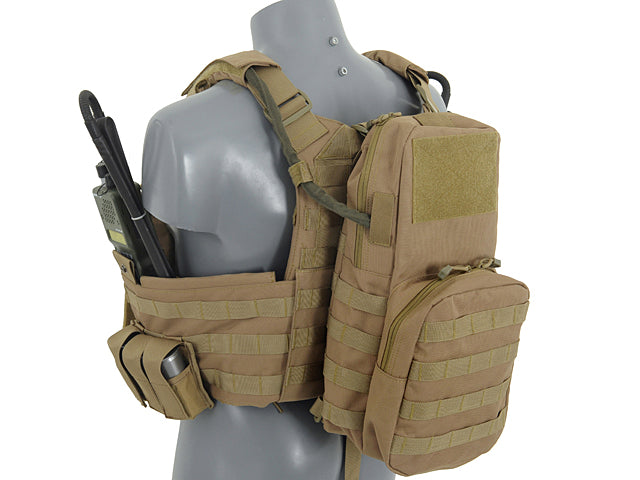 3L Water Hydration Carrier MOLLE w/Straps - MB [8FIELDS] 8