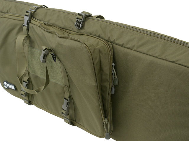 Doppel gepolstert Case 130cm - Schwarz [8FIELDS] 9