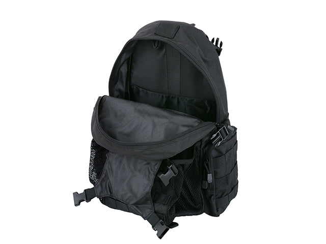 Tactical Rucksack mit Helm pocket - Schwarz [8FIELDS] 7