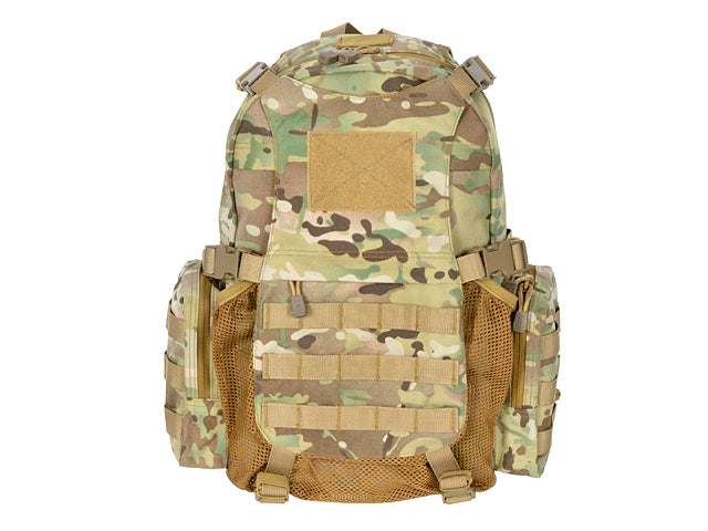 Tactical Rucksack mit Helm pocket - Multicamo [8FIELDS] 1