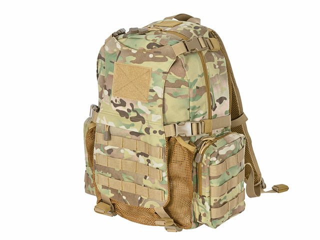 Tactical Rucksack mit Helm pocket - Multicamo [8FIELDS] 2