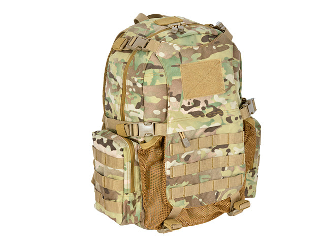 Tactical Rucksack mit Helm pocket - Multicamo [8FIELDS] 3