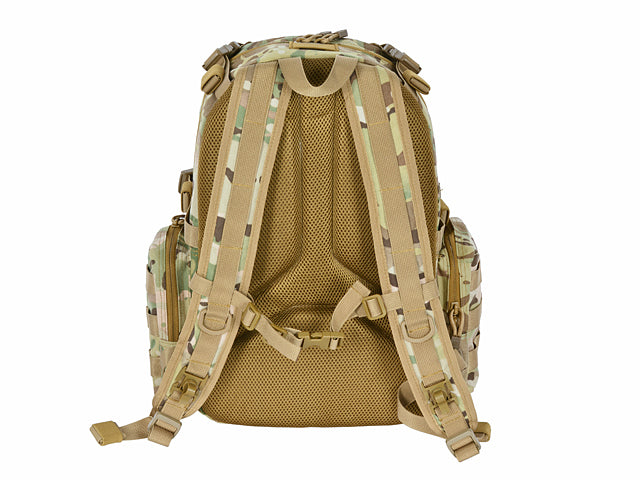 Tactical Rucksack mit Helm pocket - Multicamo [8FIELDS] 4