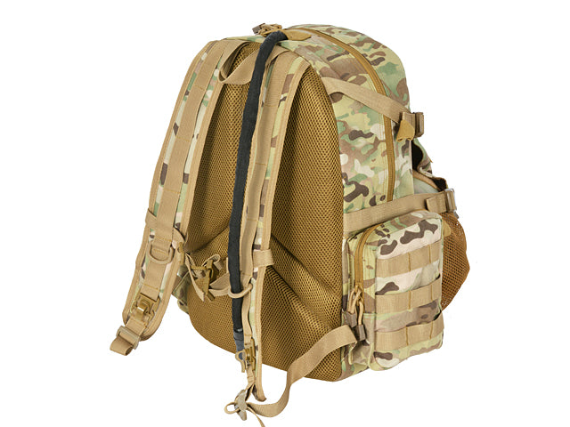 Tactical Rucksack mit Helm pocket - Multicamo [8FIELDS] 5